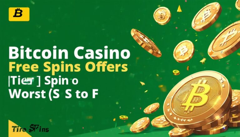 Bitcoin Casino Free Spins Offers Tier List: Best to Worst (S to F)