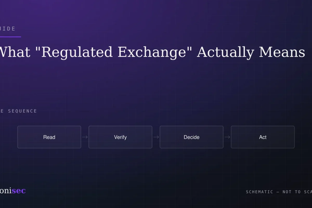 What “Regulated Exchange” Actually Means